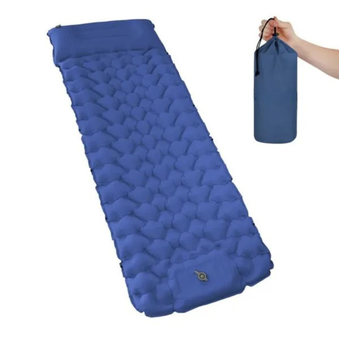 Matelas gonflable ultraléger et compact pour bivouac et camping