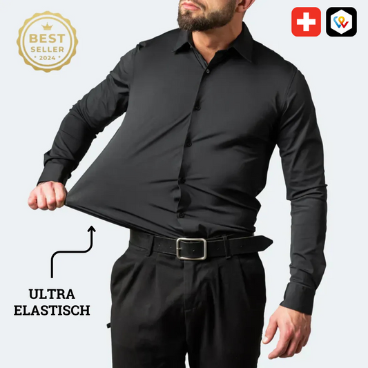 Elegantes Slim-Fit Hemd ohne Bügeln