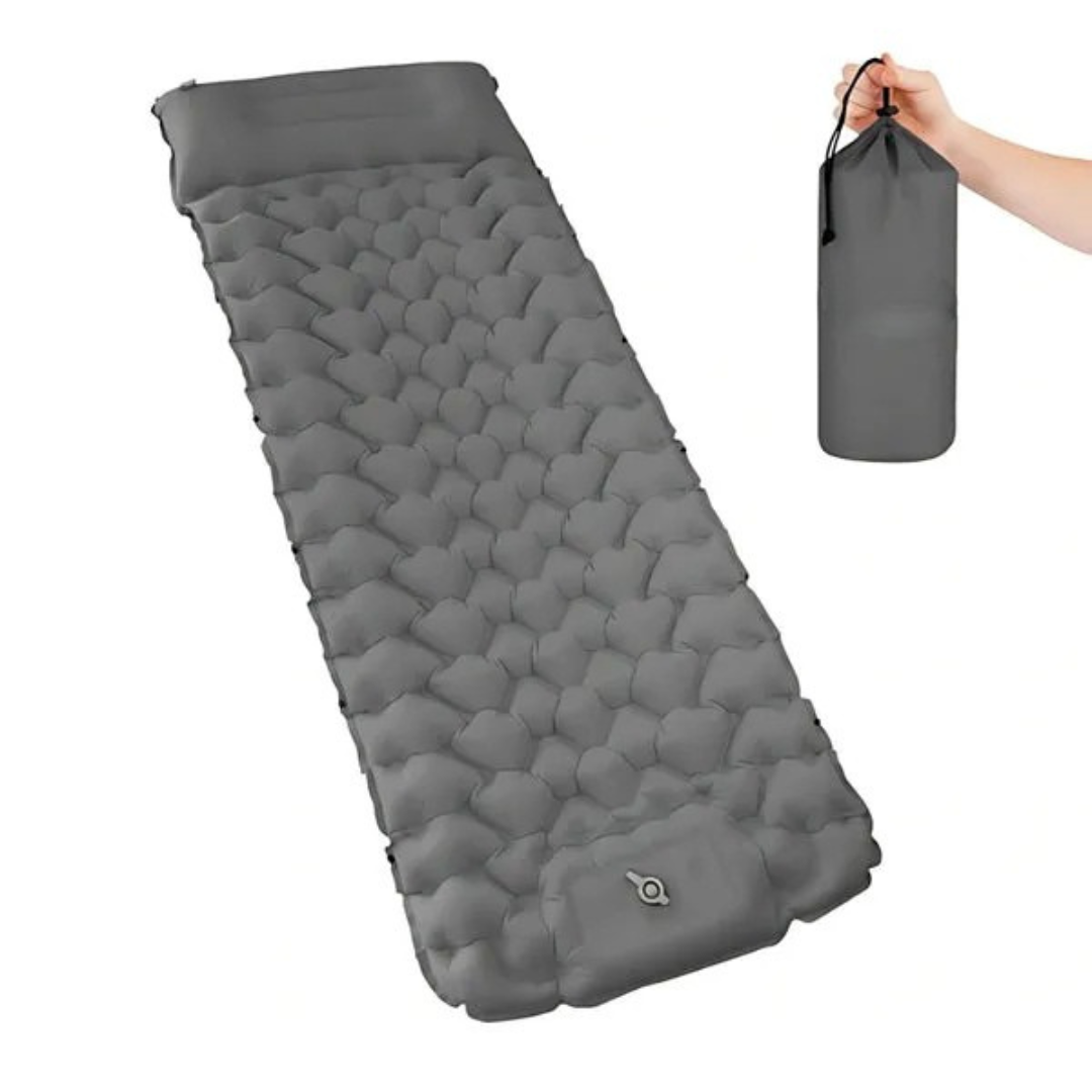 Matelas gonflable ultraléger et compact pour bivouac et camping
