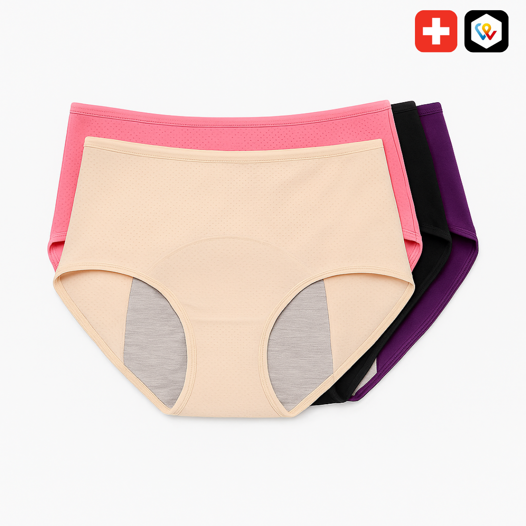 Culotte absorbante haute protection ( Pack de 5 Culottes)