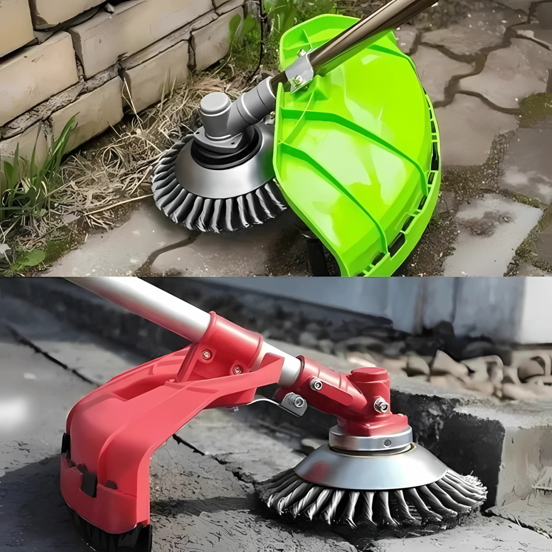 Brosse métallique universelle pour débroussailleuse