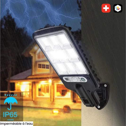 Lampe Solaire Murale avec Détecteur de Mouvement