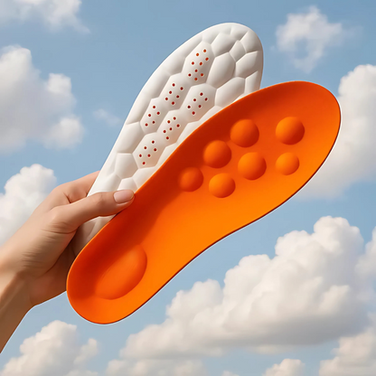 Ergonomische Massage-Einlegesohlen für den Alltag