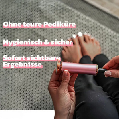 Elektrischer Hornhautentferner für weiche Füße