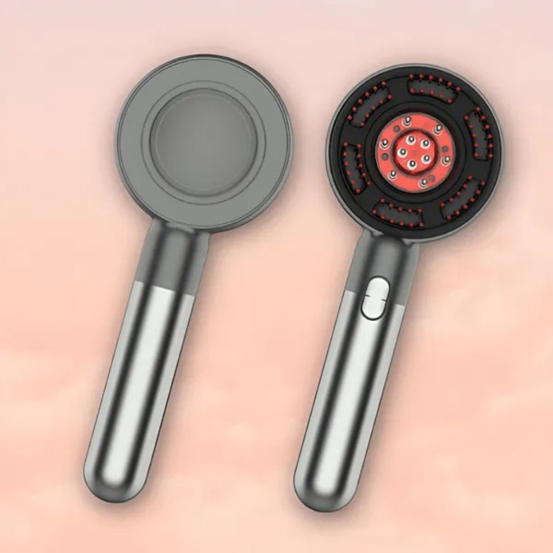 Brosse capillaire lumière rouge