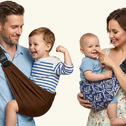 Porte-bébé ergonomique sécurisé