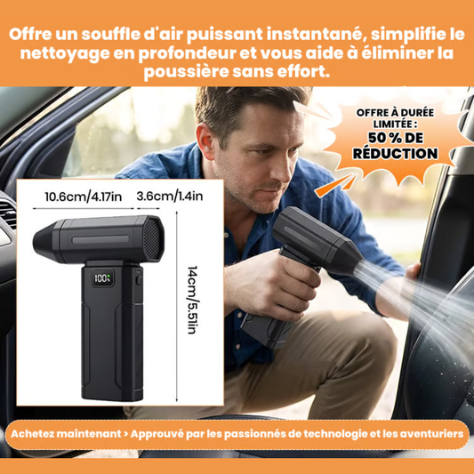 Leistungsstarker Handstaubsauger