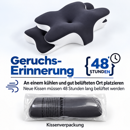Ergonomisches Kissen mit Formgedächtnis und Kühlfunktion