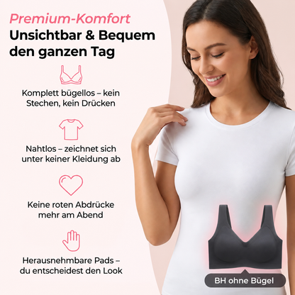 Soutien-gorge sans armatures invisible et confortable