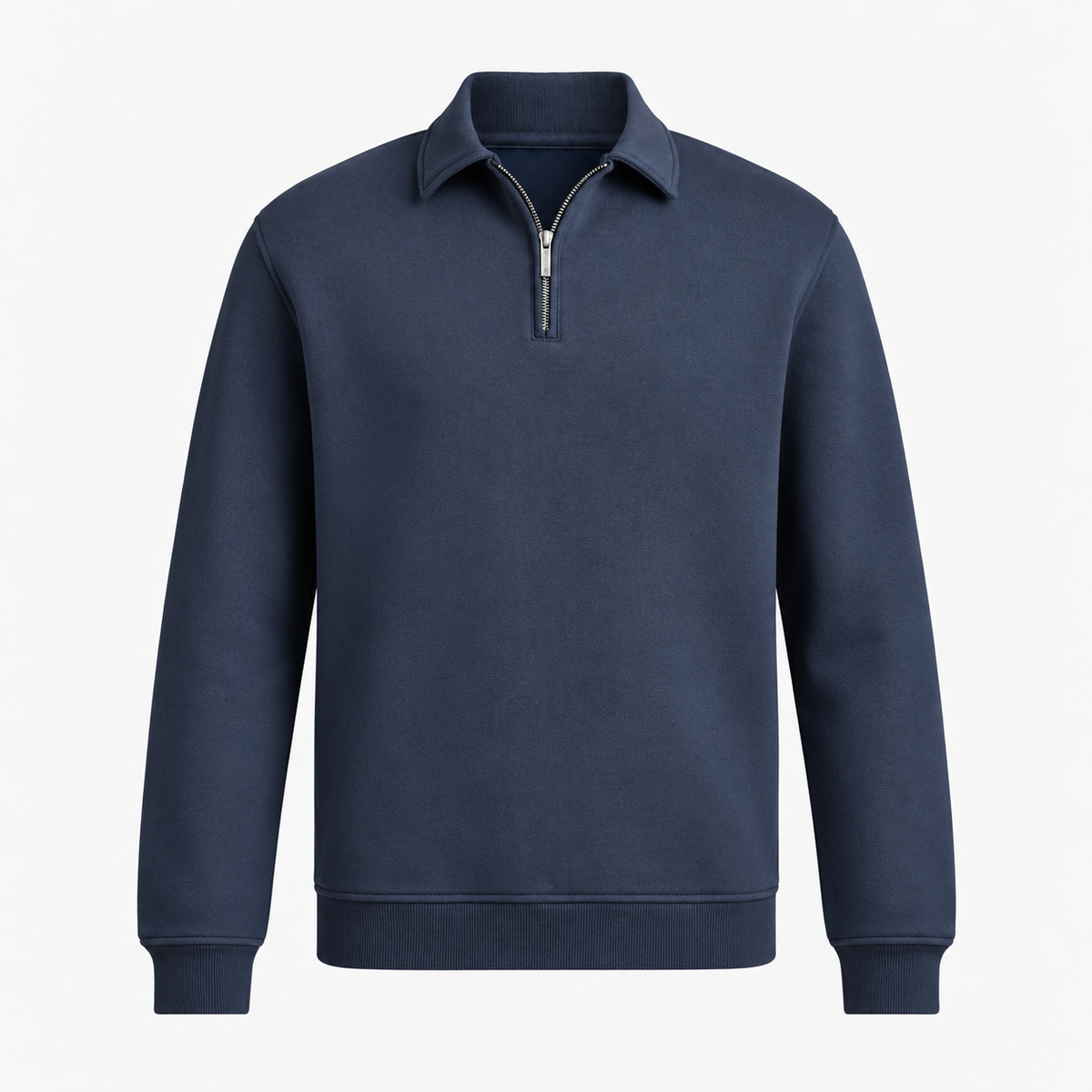 Pull Homme à Col Zippé
