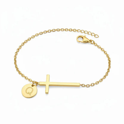Bracelet Personnalisé Croix