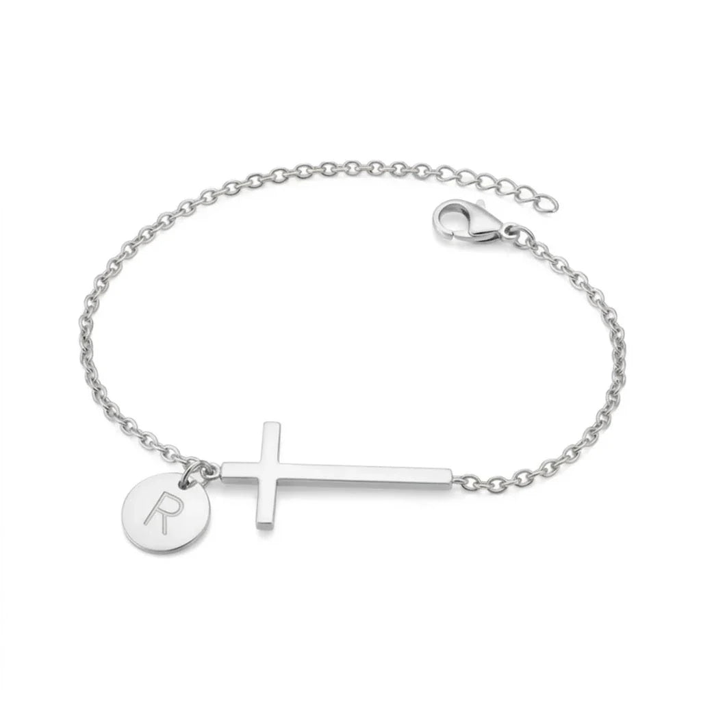 Bracelet Personnalisé Croix