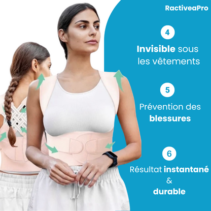 RactiveaPro | Corrige votre posture et apaise vos douleurs dorsales