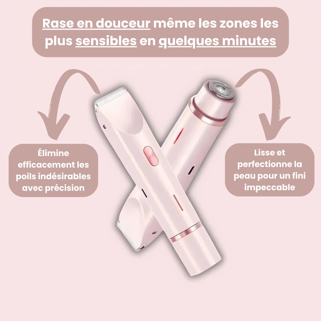 SilkBlade | Rasoir 2-en-1 pour femme