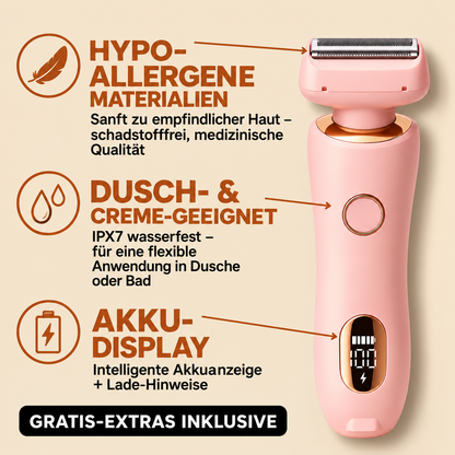 Rasoir Électrique 2-en-1 Femme