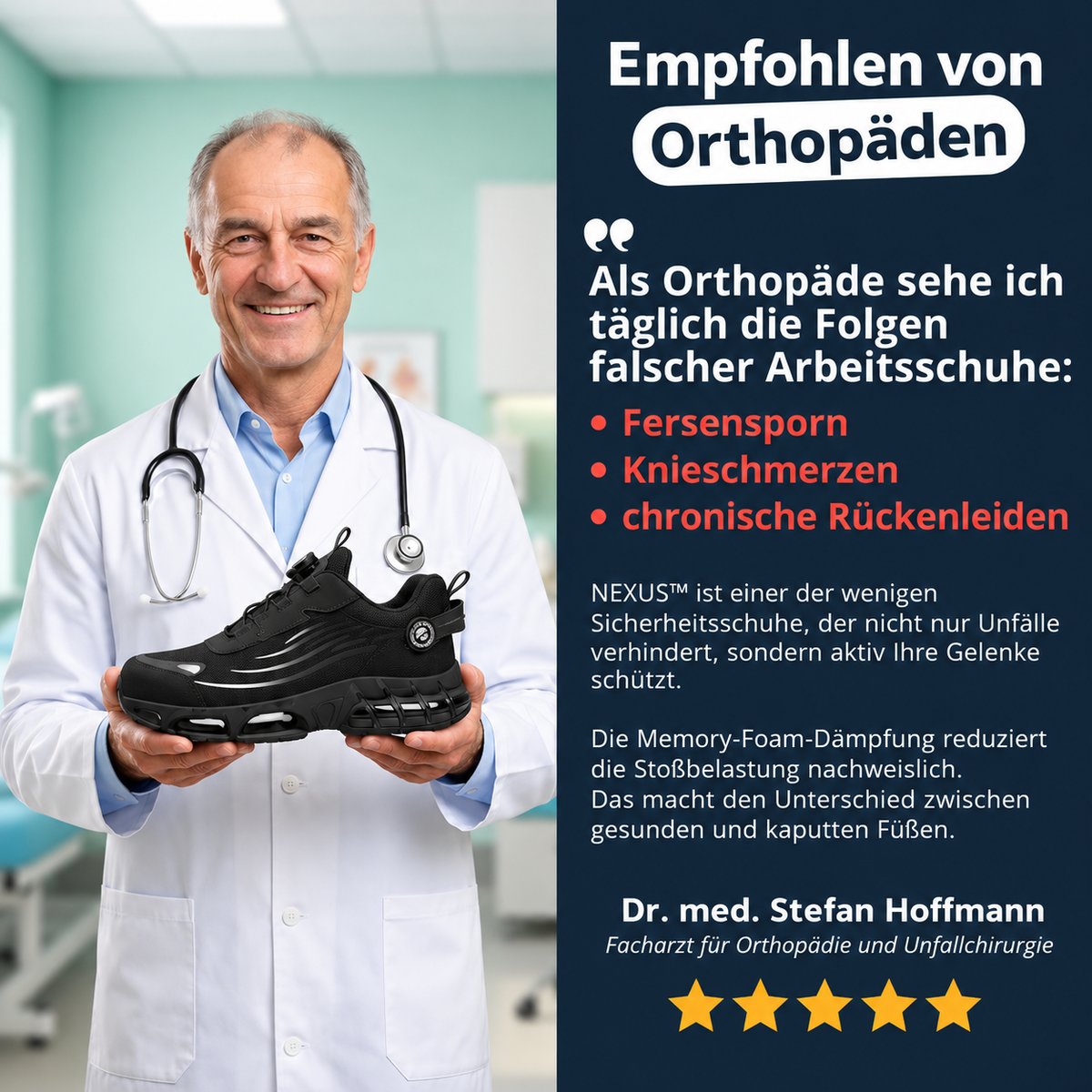 Chaussures de Sécurité S3 Légères et Confortables