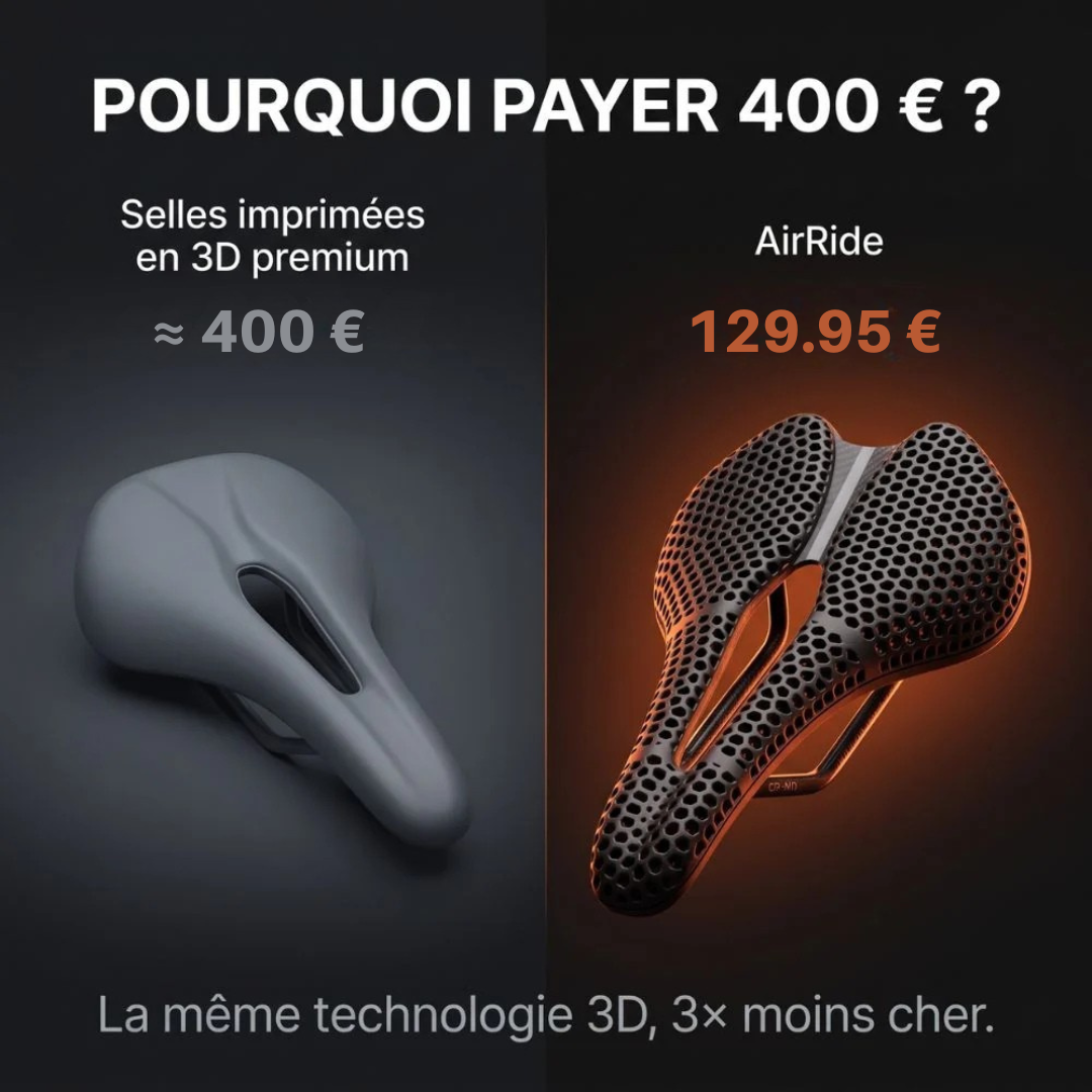 Selle Vélo 3D Ergonomique