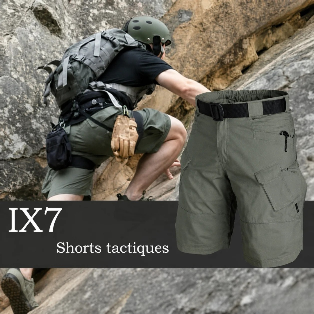 Wasserdichte, dehnbare Cargo-Shorts für Herren