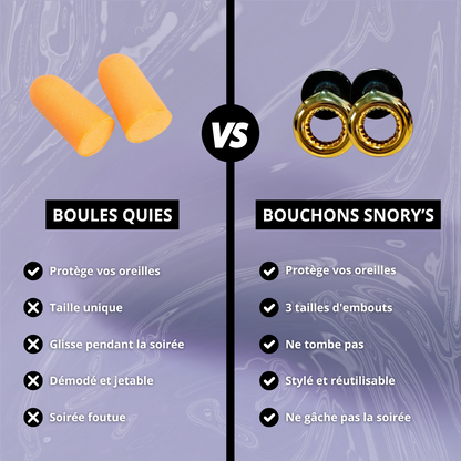 Bouchons Snory V2