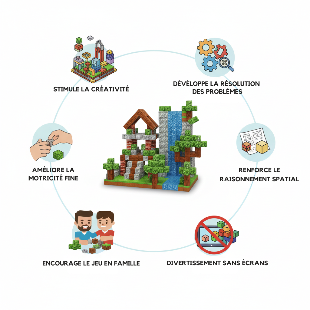 Kreatives Konstruktionsspielzeug für Kinder