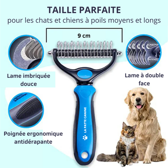 Brosse Anti Poil - La Patte Canine®