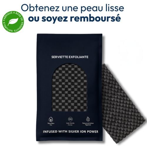 Serviette exfoliante douce
