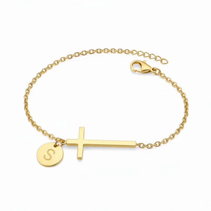 Bracelet Personnalisé Croix
