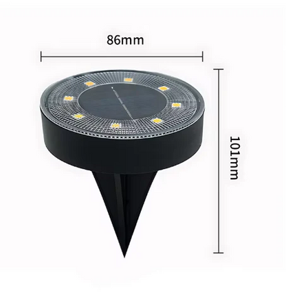 Solar-LED-Gartenleuchte