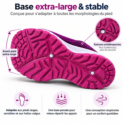 Chaussures Orthopédiques Légères pour Pieds Larges