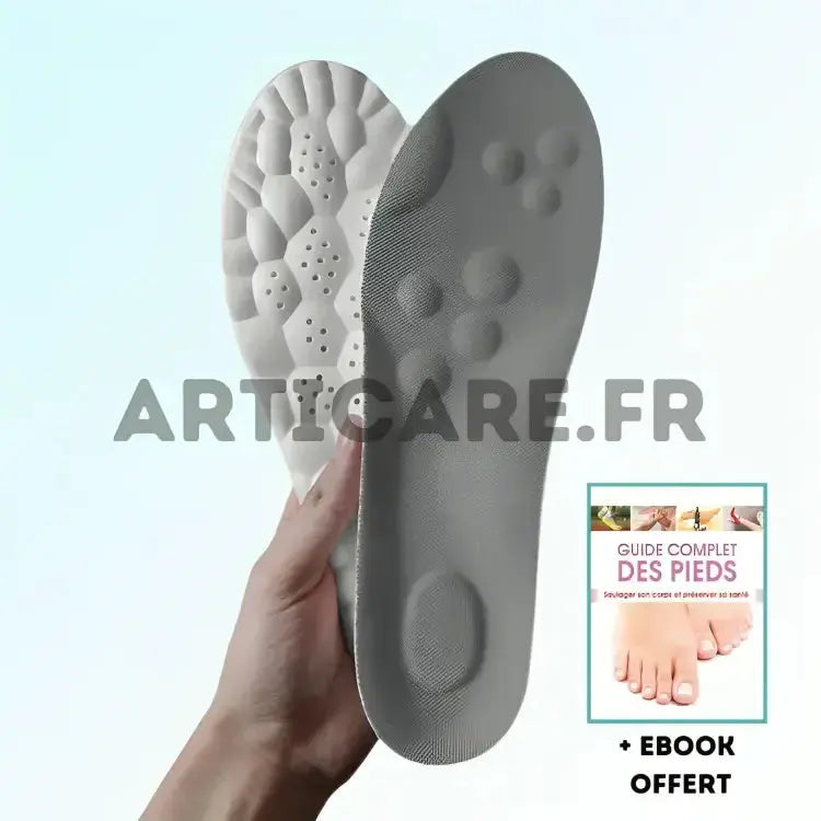 Semelles orthopédiques 4D ArtiCare™