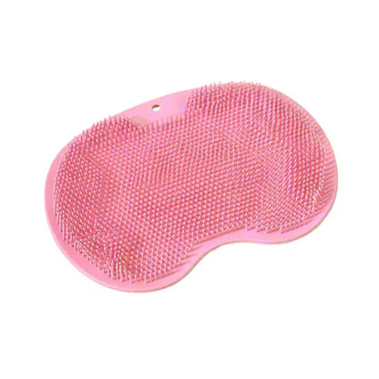 Tapis exfoliant silicone pieds