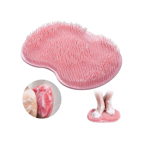 Tapis exfoliant silicone pieds
