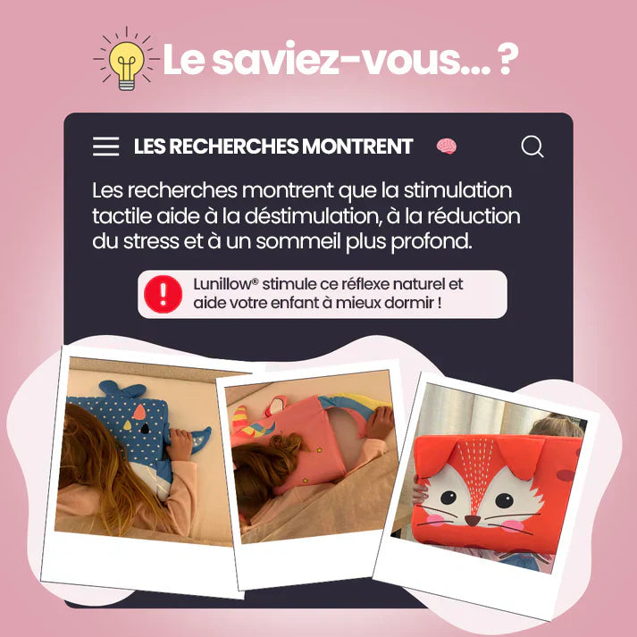 Oreiller ergonomique pour enfants