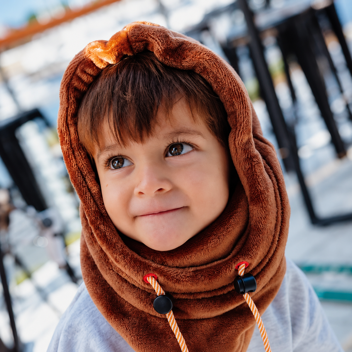 Cagoule Polaire Enfant Chaude et Douce
