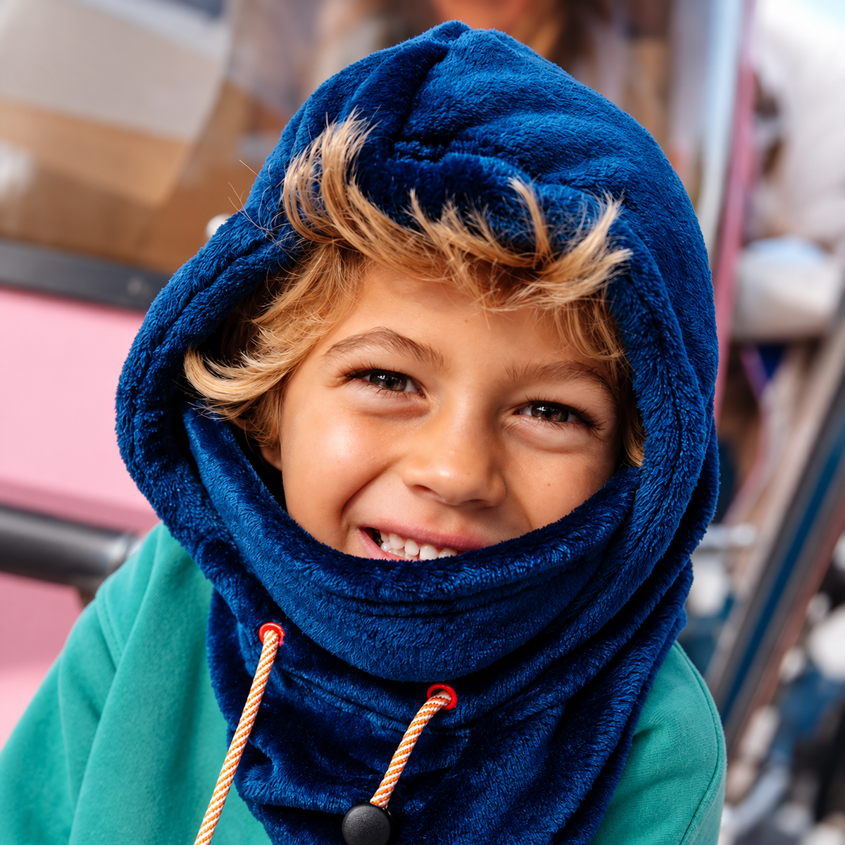 Cagoule Polaire Enfant Chaude et Douce