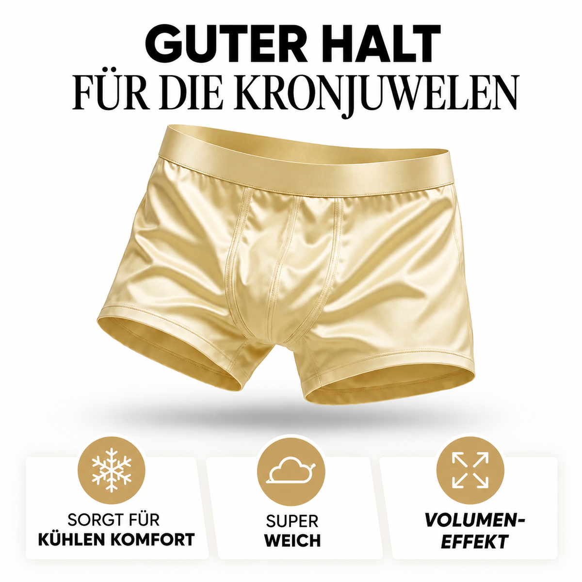 Boxer Homme en Soie
