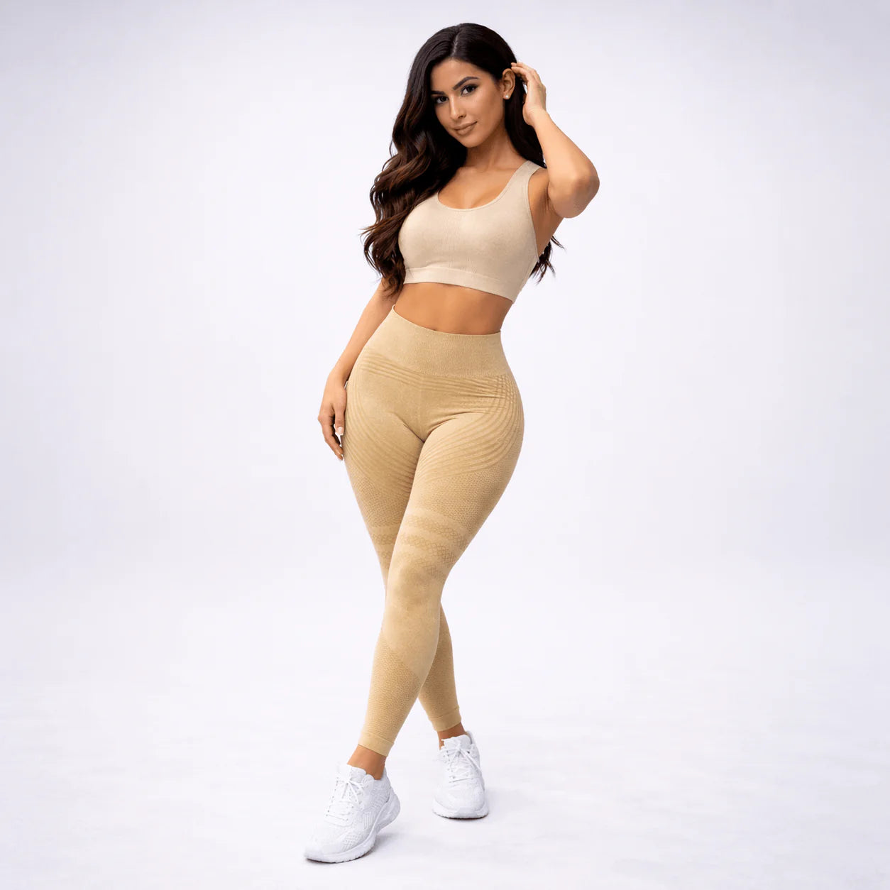 Leggings mit hoher Taille und formender Wirkung