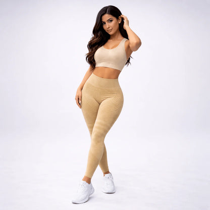 Leggings mit hoher Taille und formender Wirkung