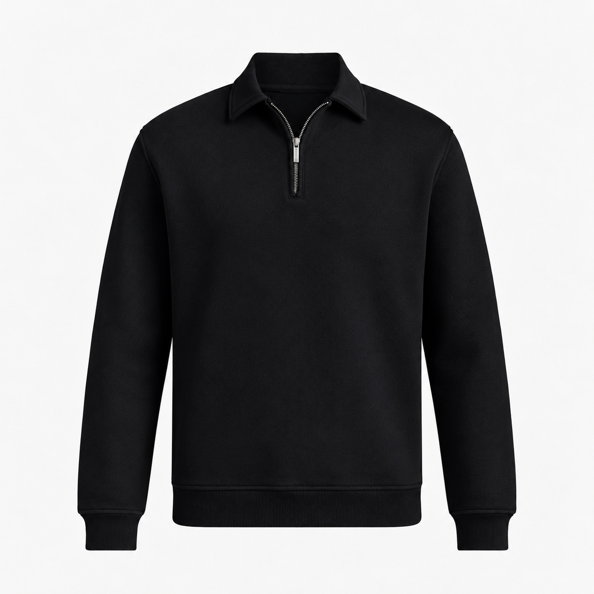 Pull Homme à Col Zippé