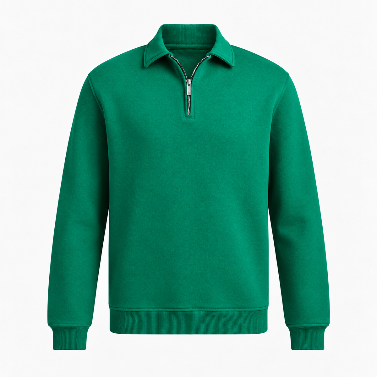 Pull Homme à Col Zippé