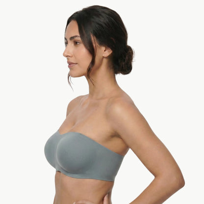 Soutien-gorge invisible sans bretelles push-up discret