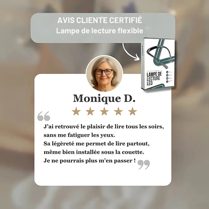 Lampe de lecture flexible