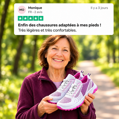 Chaussures Orthopédiques Légères pour Pieds Larges