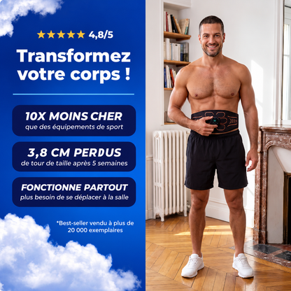 Ceinture abdominale EMS