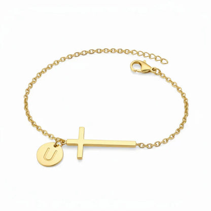 Bracelet Personnalisé Croix