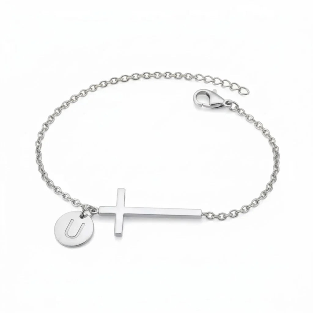 Bracelet Personnalisé Croix