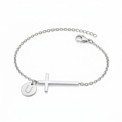Bracelet Personnalisé Croix