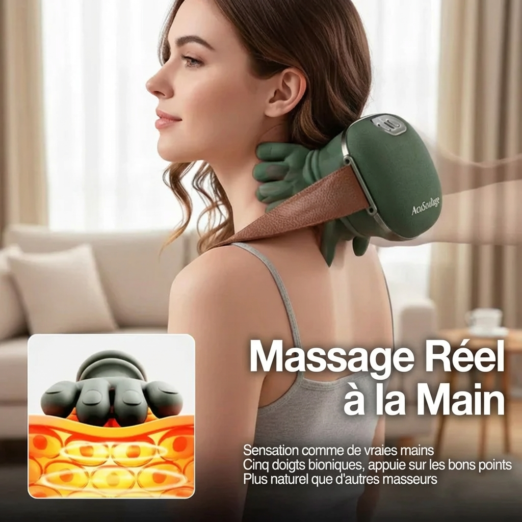 Beheizbares Massagegerät für Schultern und Nacken