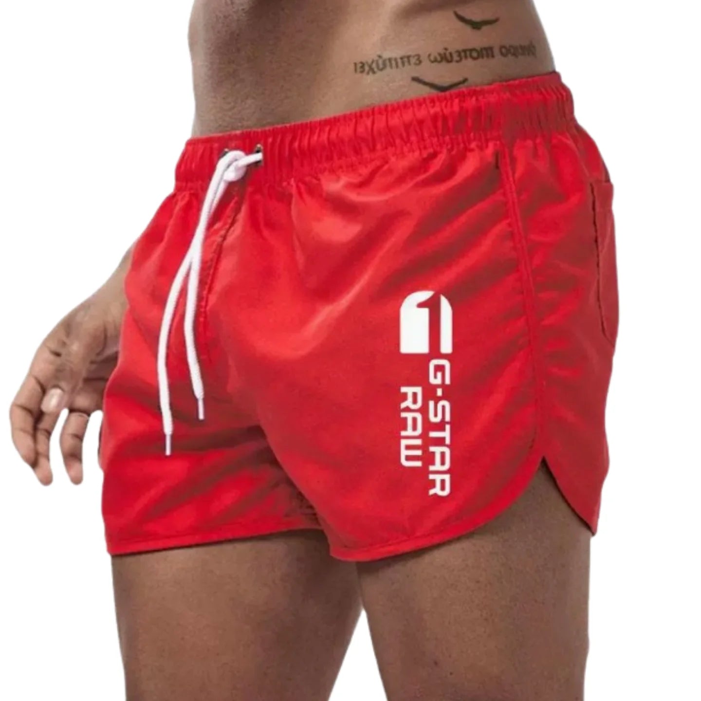 Leichte, schnell trocknende kurze Badeshorts für Herren