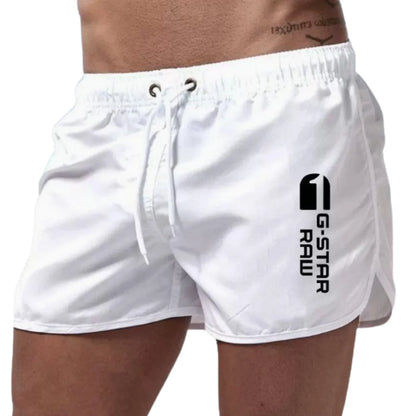 Leichte, schnell trocknende kurze Badeshorts für Herren